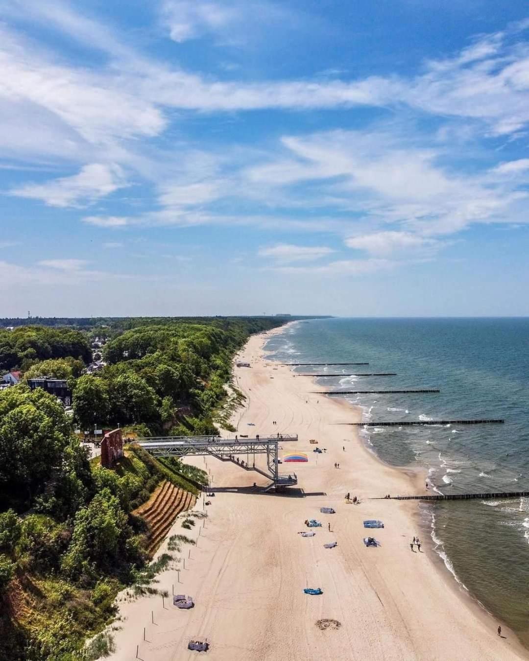 Apartamenty Obok Ruin Trzęsacz Exterior foto